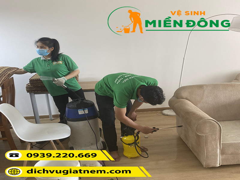 Các bước vệ sinh sofa da tại quận 2