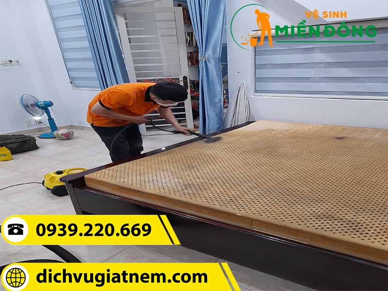 Quy trình giặt nệm Nhà Bè tiêu chuẩn