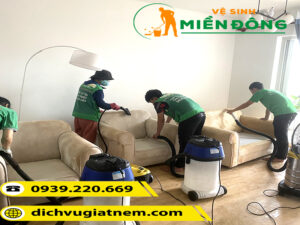 Dịch vụ giặt Ghế Sofa tại quận 3 - Chuyên nghiệp & Giá Tốt