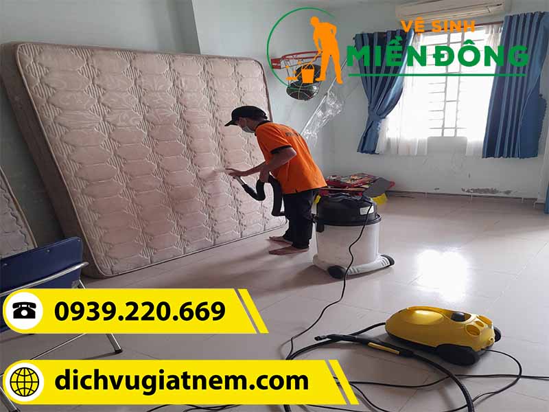 Dịch vụ giặt nệm tại Thuận An sạch, đẹp và giá tốt