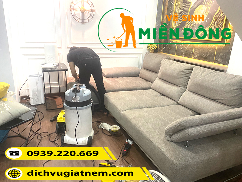 Dịch vụ giặt ghế văn phòng tại Củ Chi 