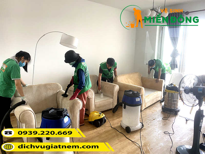 Công ty giặt ghế sofa tại quận 4