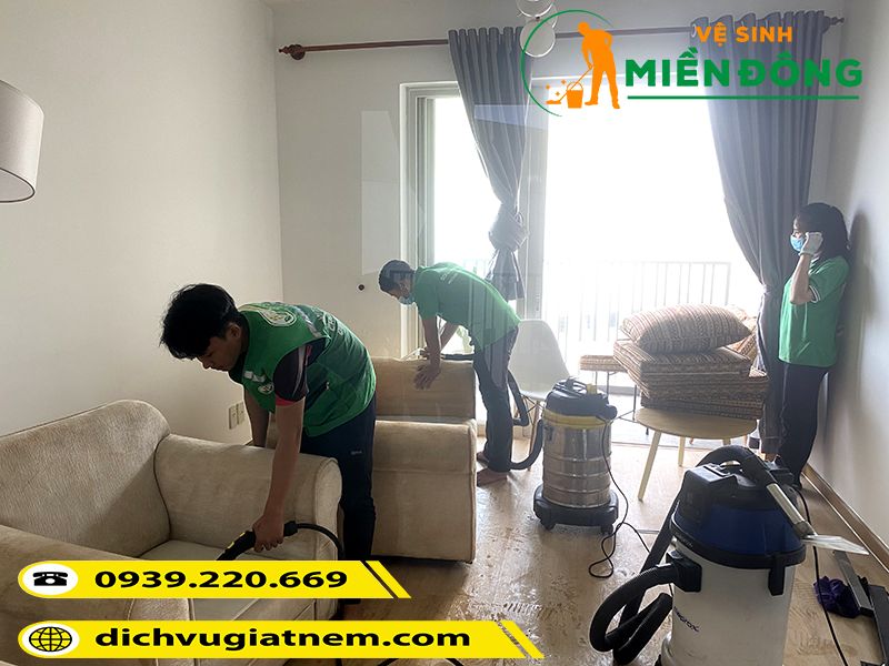 công ty giặt ghế sofa tại quận 6 