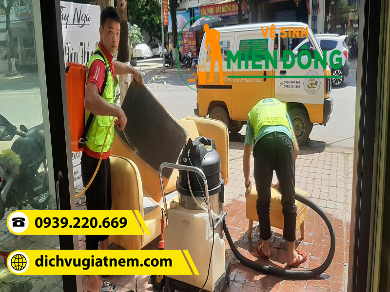 Cách dịch vụ giặt ghế sofa tại Quận 9 làm việc như thế nào?