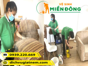 Dịch vụ giặt Ghế Sofa tại Bàu Bàng - Chuyên nghiệp & Giá Tốt