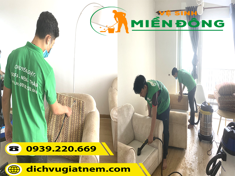 Dịch vụ giặt ghế văn phòng, ghế sofa tại Quận 4