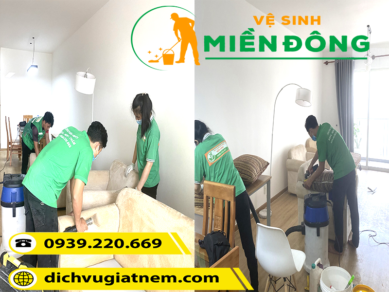 Dịch vụ giặt ghế sofa, ghế văn phòng tại Quận 2