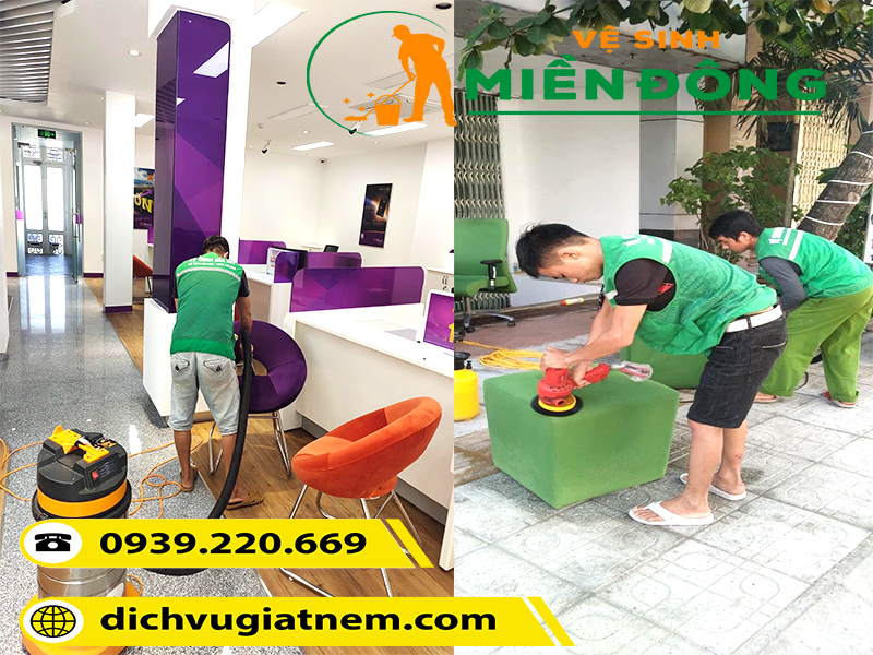 Các bước thực hiện dịch vụ giặt ghế sofa