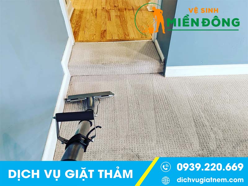 Dịch vụ giặt thảm văn phòng tại Tân Uyên 