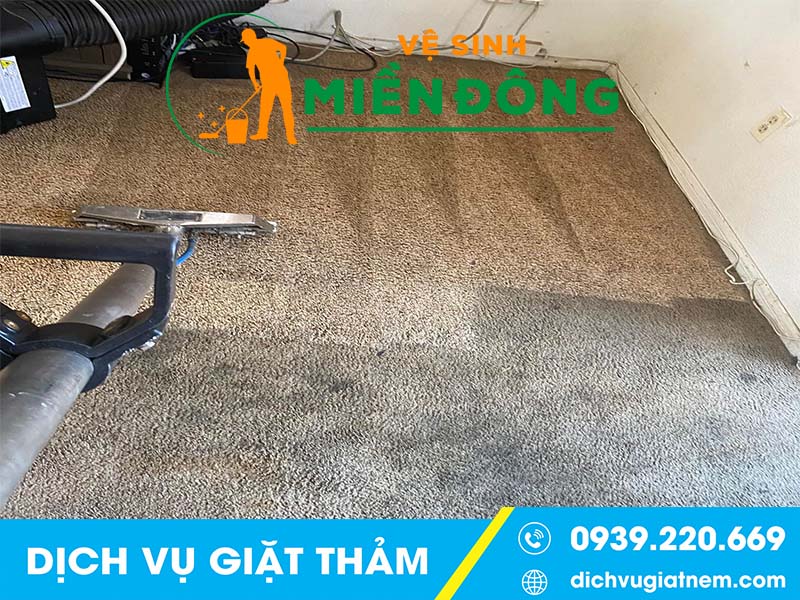 Quy trình giặt thảm mà dịch vụ giặt thảm tại Phú Giáo áp dụng
