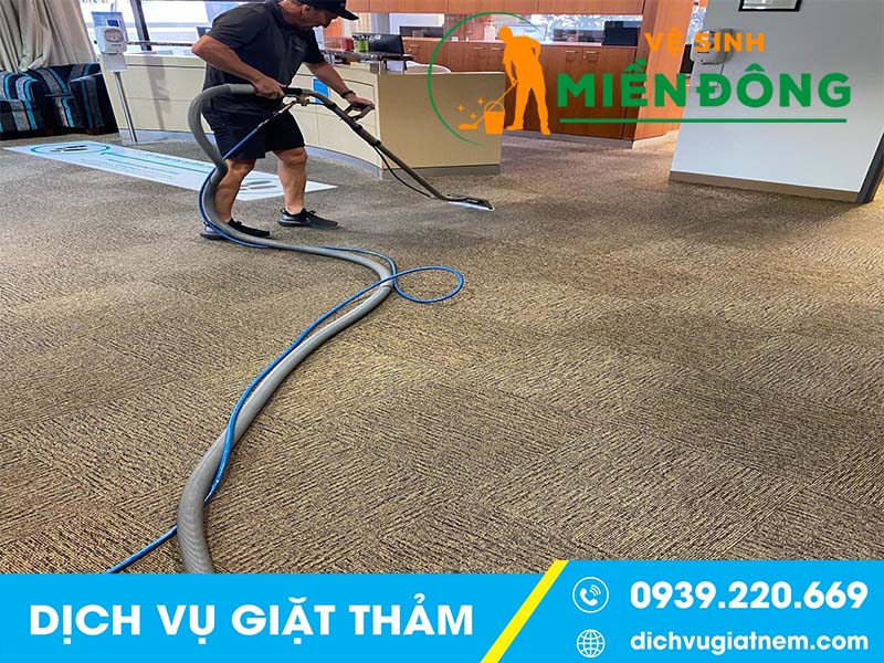 Dich vụ giặt thảm văn phòng tại Thủ Dầu 1