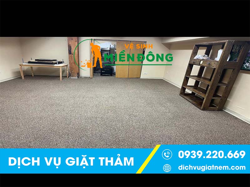 Quy trình giặt thảm tại quận 6