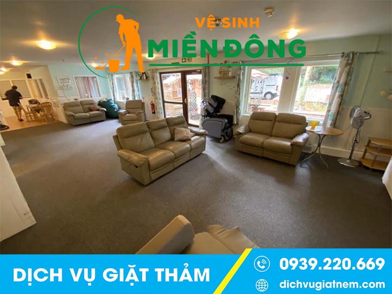 cung cấp dịch vụ giặt thảm văn phòng tại quận 7