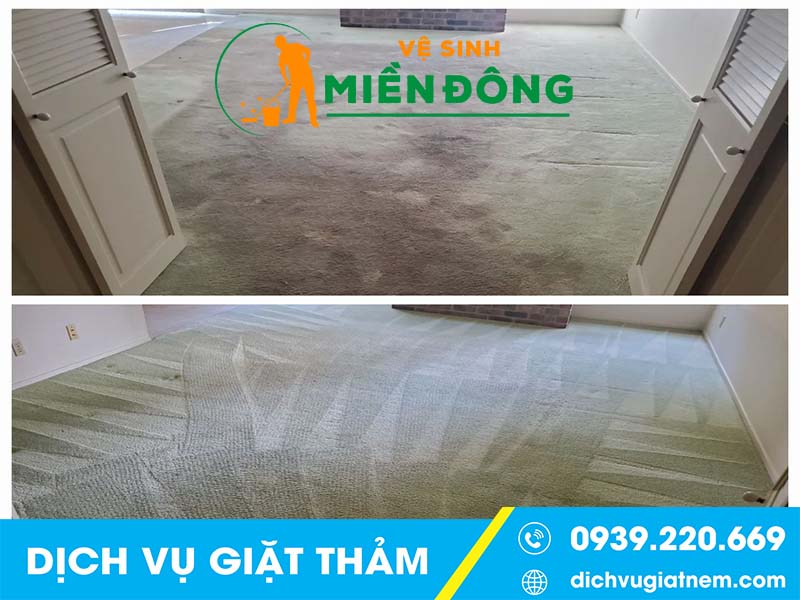 Khi nào nên dùng dịch vụ giặt thảm tại Vĩnh Cữu