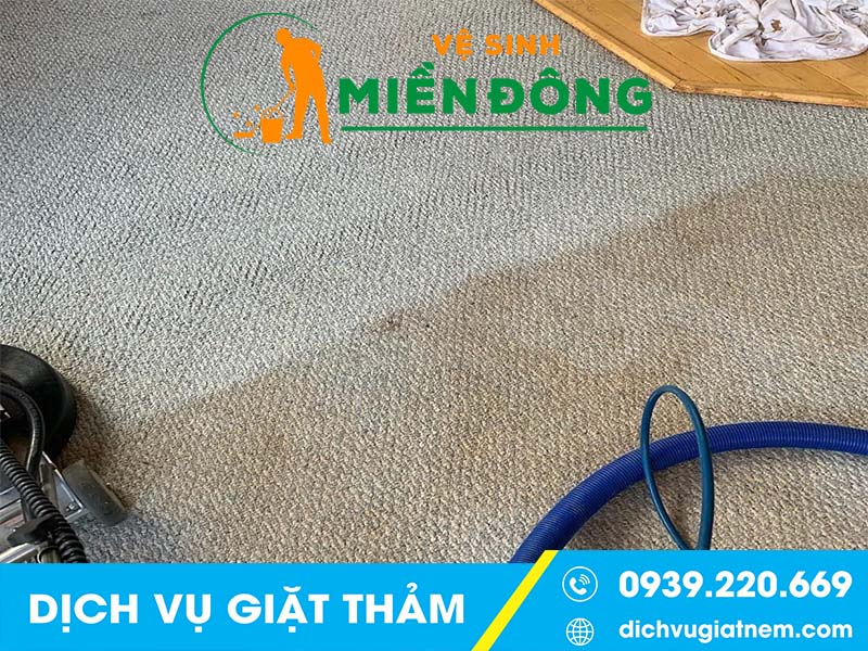 Cách đặt dịch vụ giặt thảm tại Nhơn Trạch