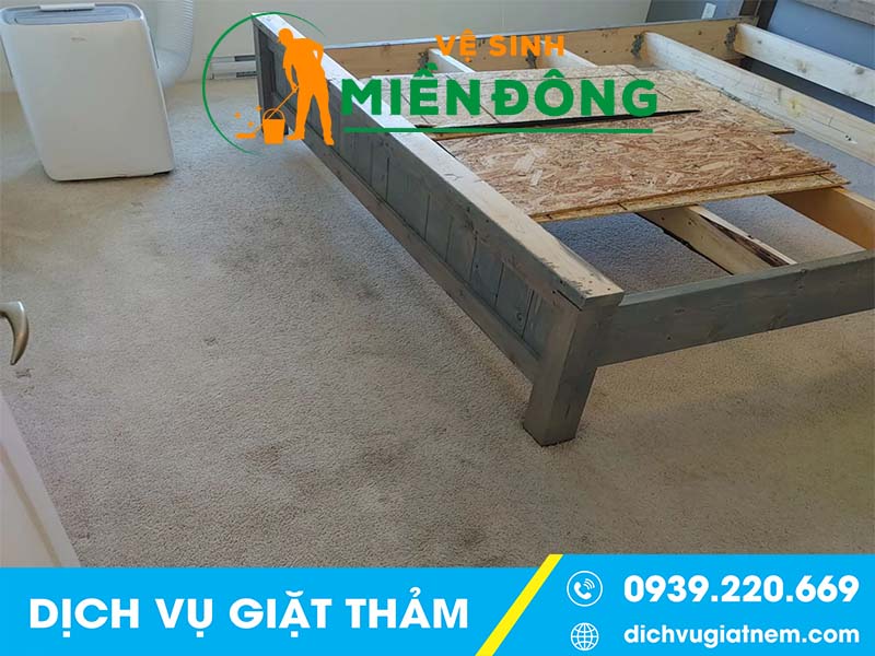 Thời gian làm việc của đơn vị giặt thảm tại Biên Hòa