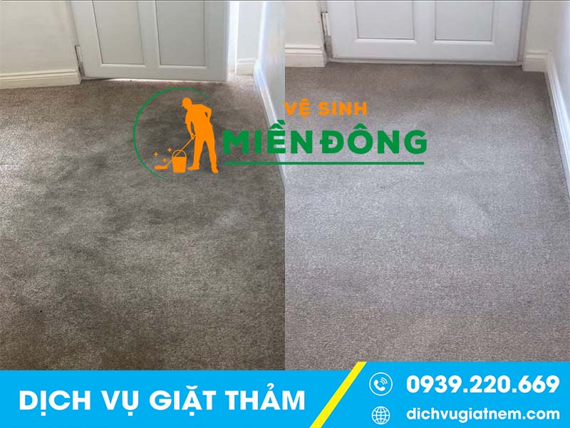 Dịch vụ giặt thảm văn phòng tại Quận 12