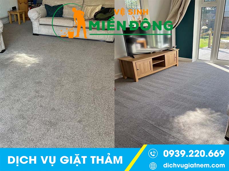 Vì sao nên lựa chọn dịch vụ giặt thảm tại quận Thủ Đức