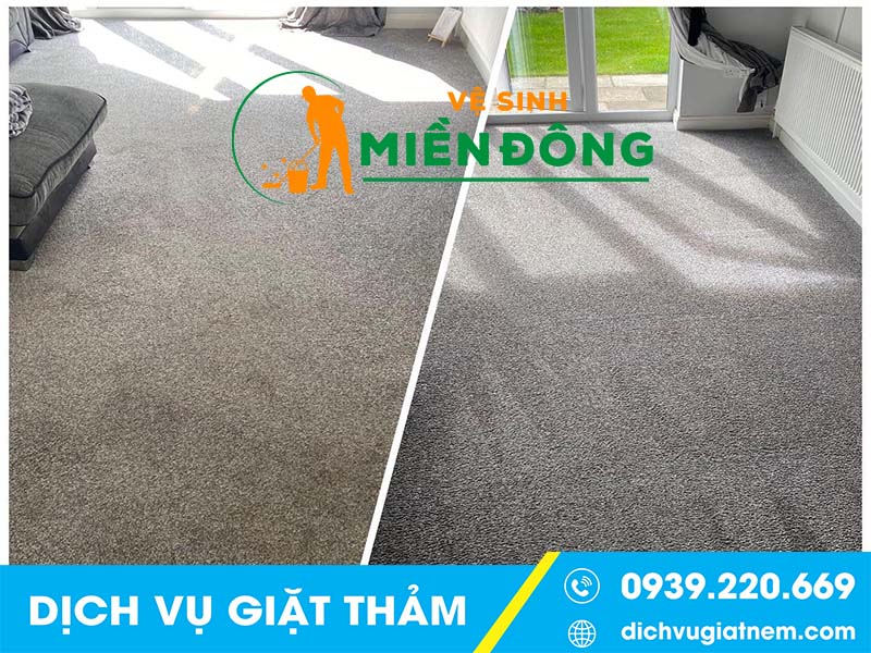 Điểm nổi bật của dịch vụ giặt thảm tại quận Tân Bình