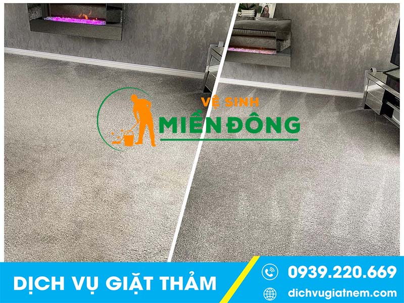 Vì sao nên chọn dịch vụ giặt thảm tại Vệ sinh Miền Đông