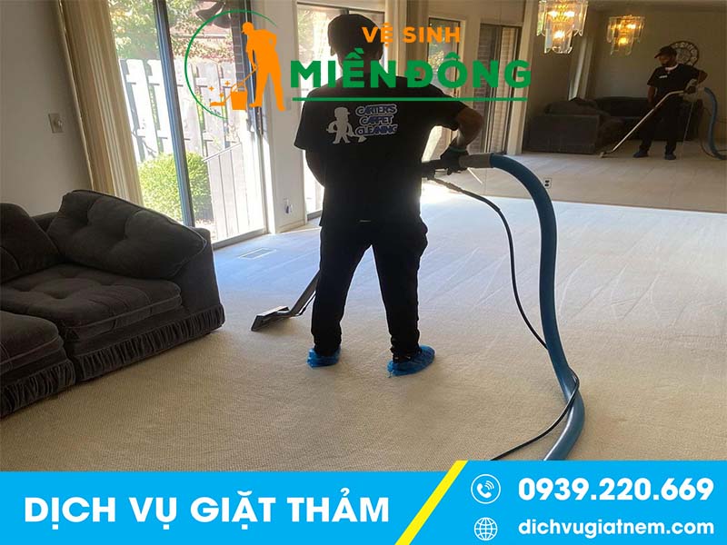 Dịch vụ giặt thảm tại gò vấp 