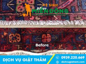 Dịch vụ giặt Thảm tại Bình Chánh - Uy tín và nhanh chóng
