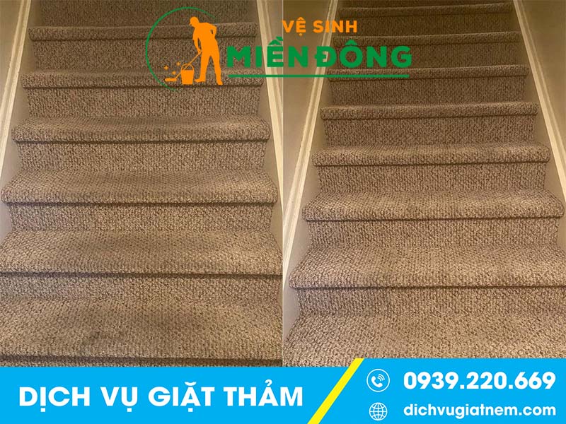 Dịch vụ giặt thảm tại nhà bè 