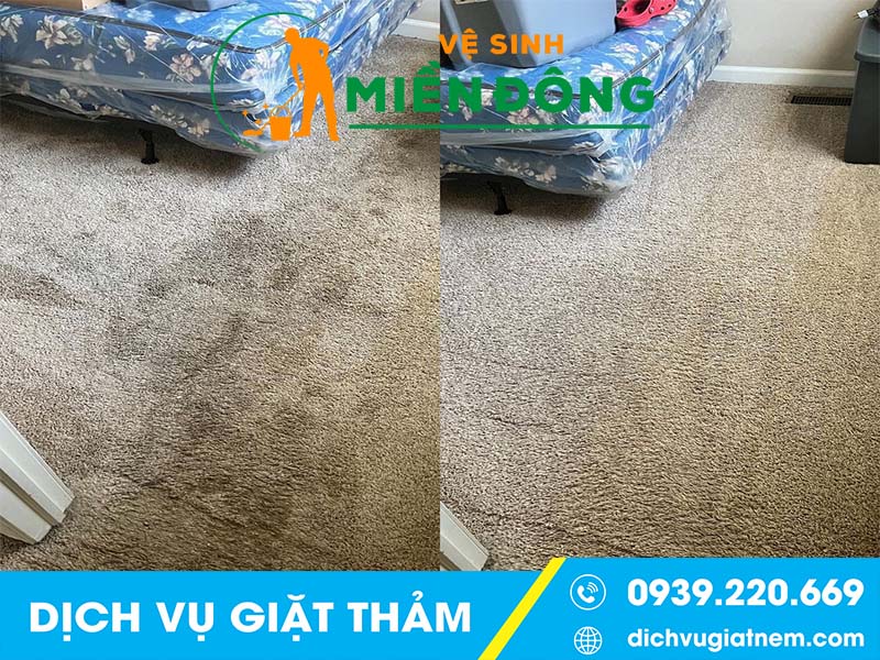 Dịch vụ giặt thảm văn phòng tại Nhà Bè