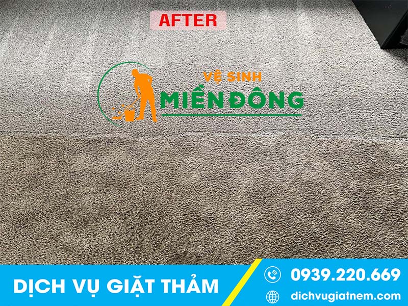 Lợi ích khi giặt thảm tại Vệ sinh Miền Đông