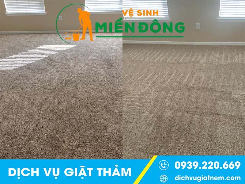 Dịch vụ giặt thảm chuyên nghiệp của Bình Tân