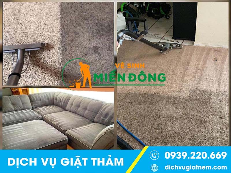 Tại sao nên lựa chọn sử dụng dịch vụ giặt thảm tại Vệ sinh Miền Đông