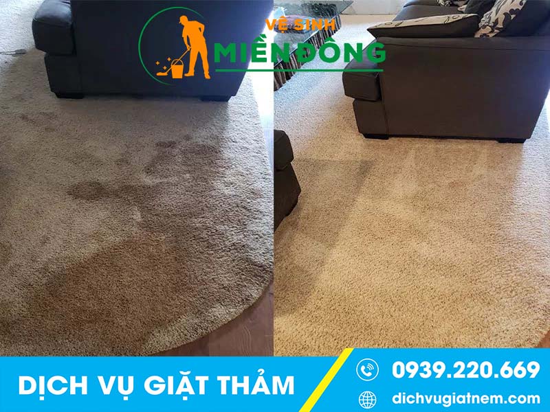 Các dịch vụ giặt thảm ở Vệ sinh Miền Đông