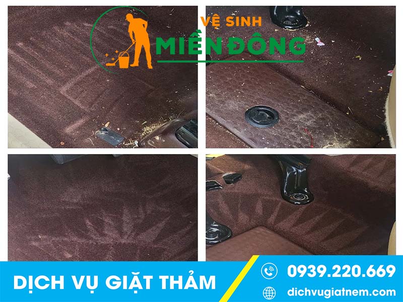 Dịch vụ giặt thảm tại Vệ sinh Miền Đông