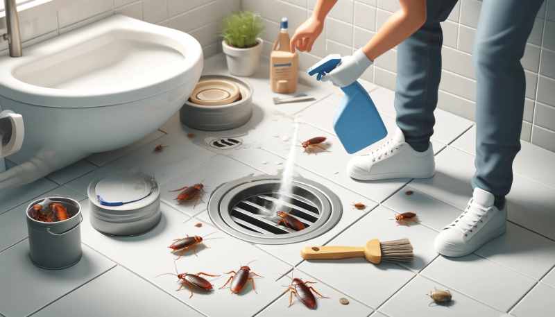 Cách diệt gián dưới cống hiệu quả nhất