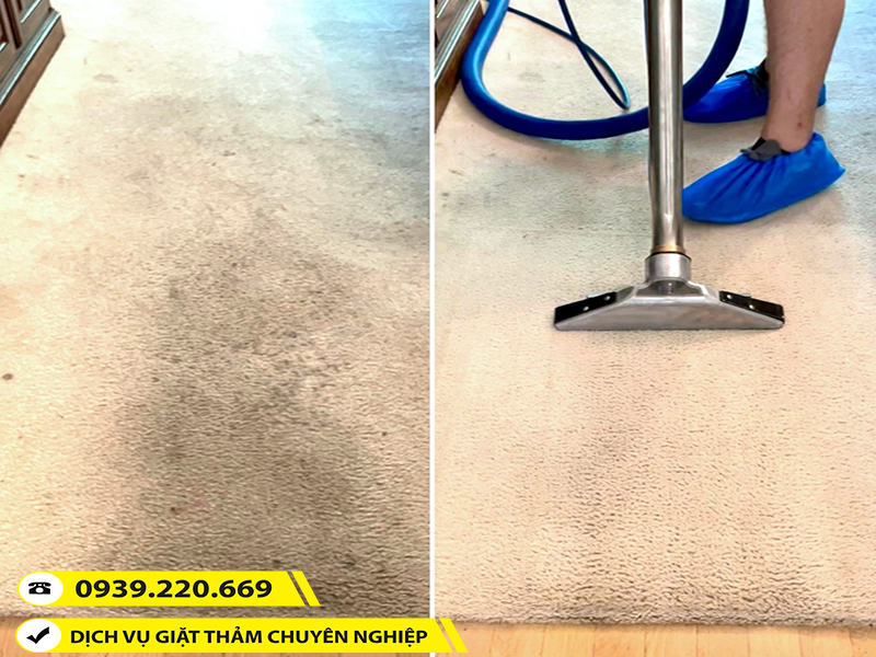 vệ sinh mùi hôi trên thảm 