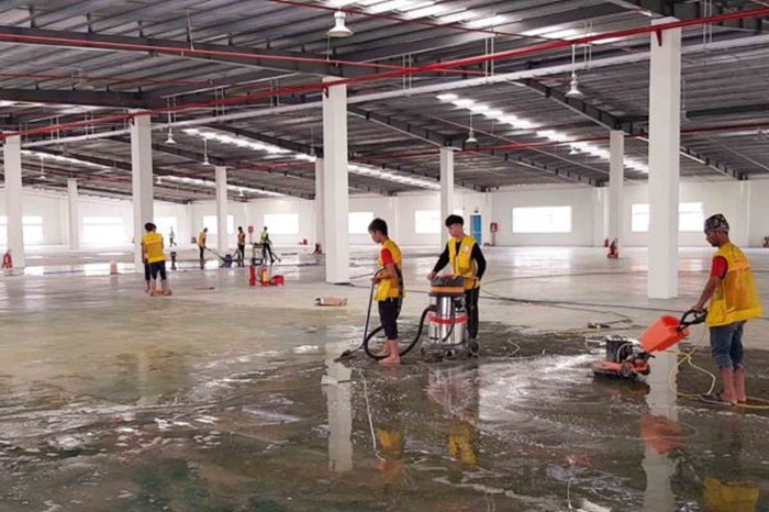 Dịch vụ vệ sinh nhà xưởng ở Bình Dương