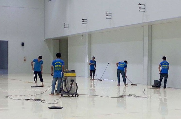 Dịch vụ vệ sinh kho bãi ở Bình Dương