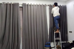 Dịch Vụ Vệ Sinh Rèm Cửa Tại Bình Dương