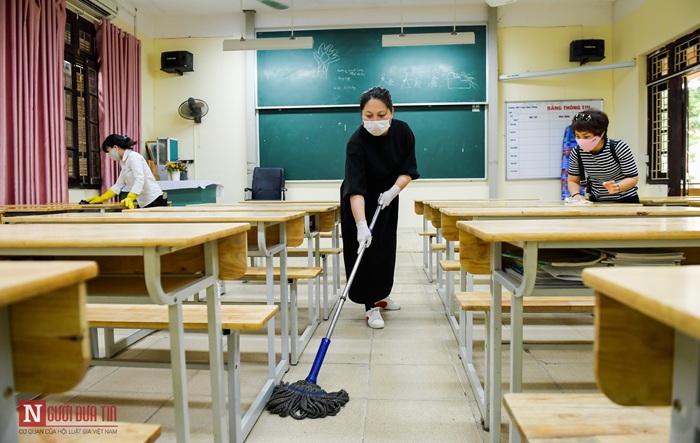 Vệ sinh trường học tại Bình Dương